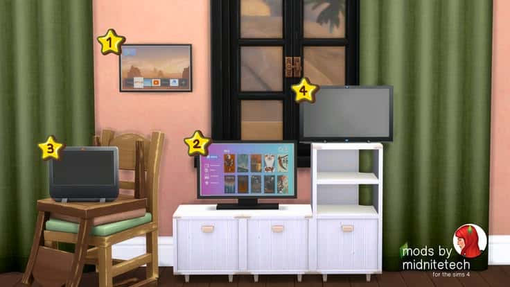 sims 4 mini tv cc
