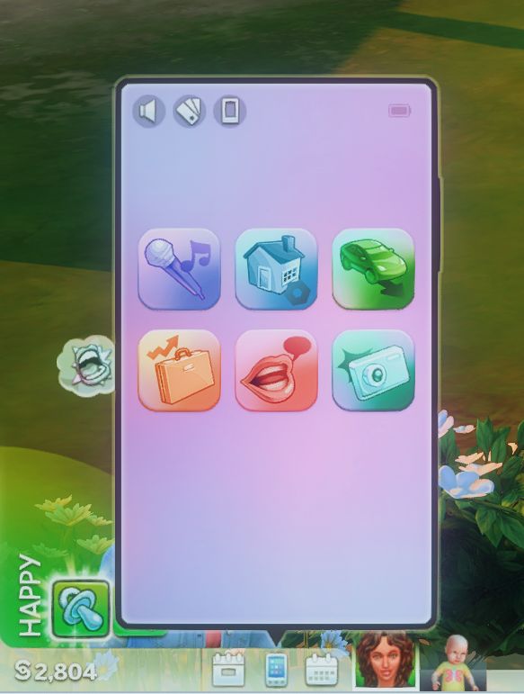 sims 4 phone options