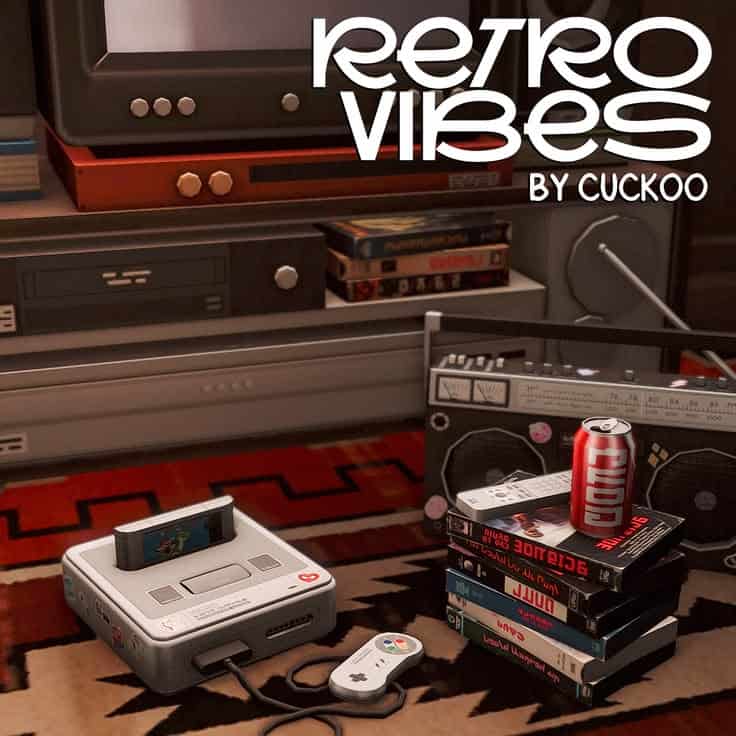 sims 4 retro cc pack