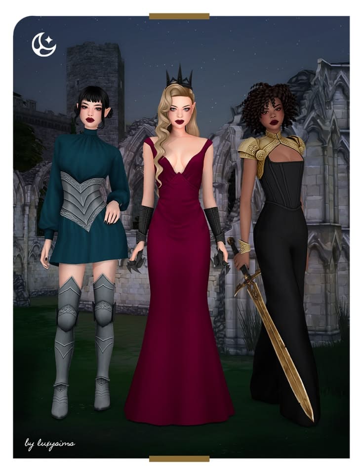 sims 4 royal clothes pack