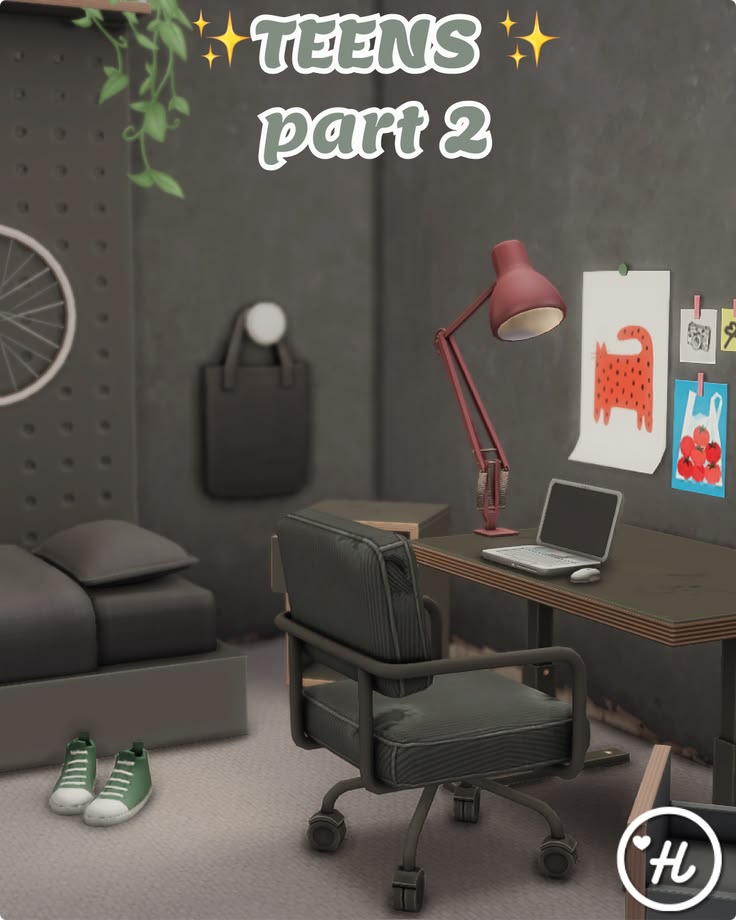 sims 4 teen bedroom cc
