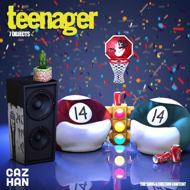 Teenager Room Decor Pack