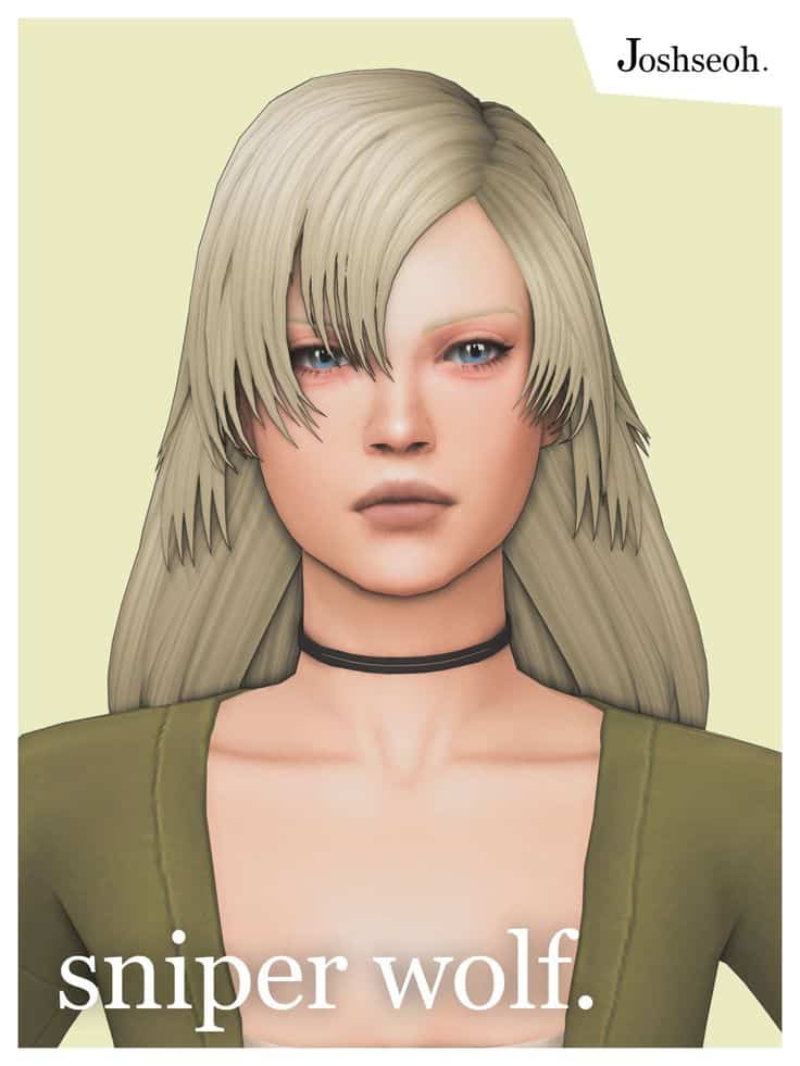 sims 4 wolf hair cc