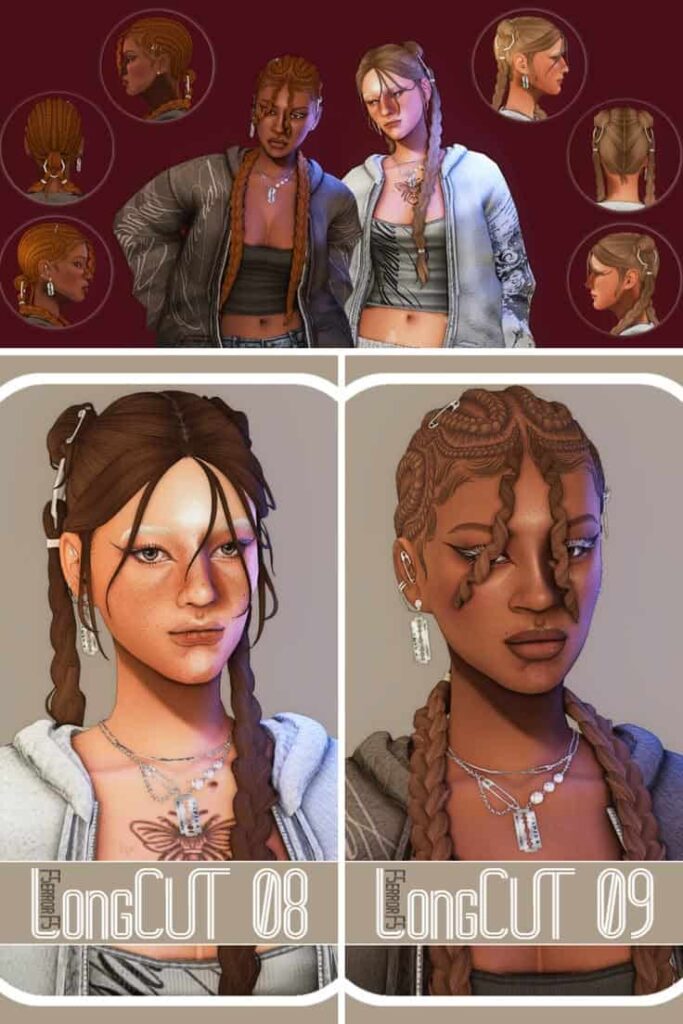 best sims 4 braids