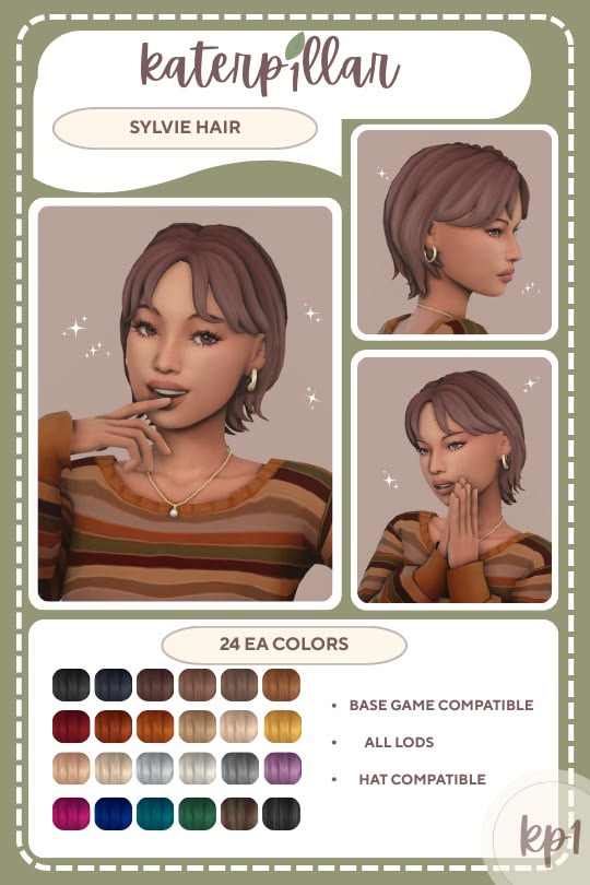 best sims 4 short hair