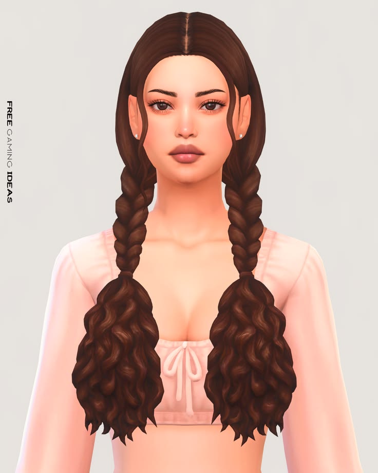 braids cc for female sims