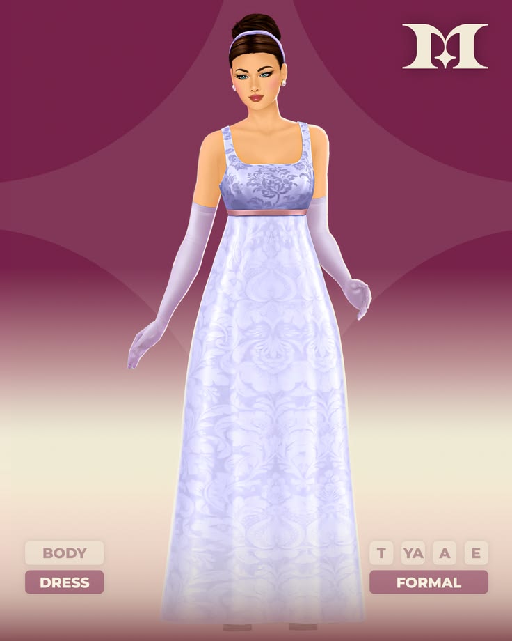 sims 4 gown