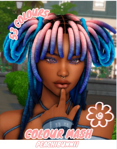 sims 4 hair color