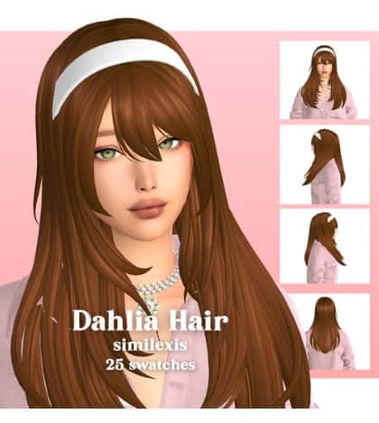 sims 4 long cc hair