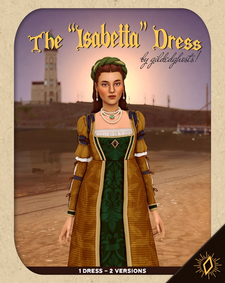 sims 4 long regal dress