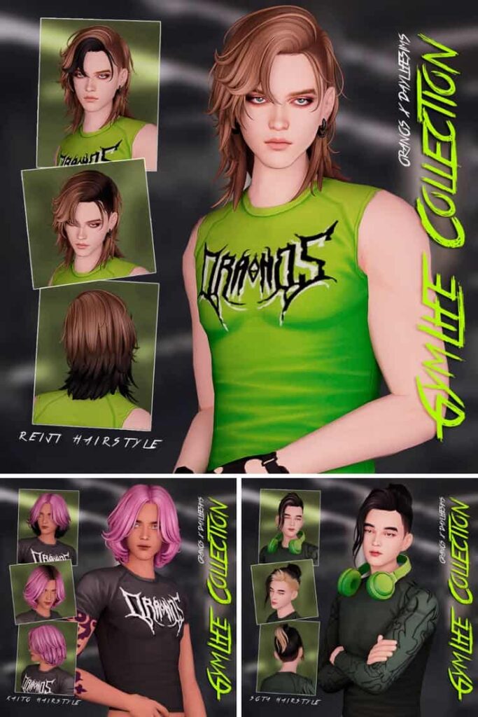 sims 4 male hair cc collection
