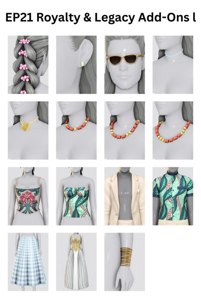 sims 4 royalty and legacy addon
