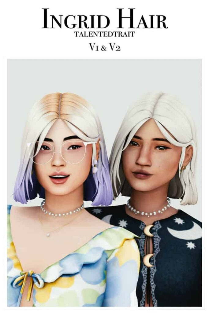 sims 4 short bob