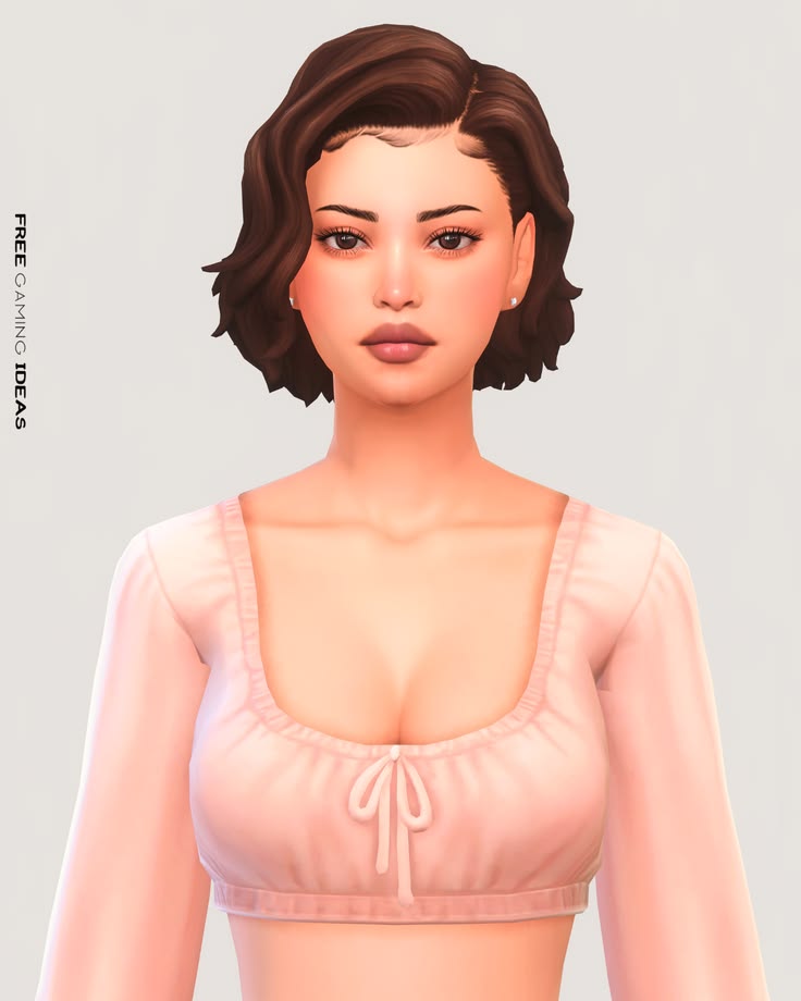 sims 4 short hair for female sims