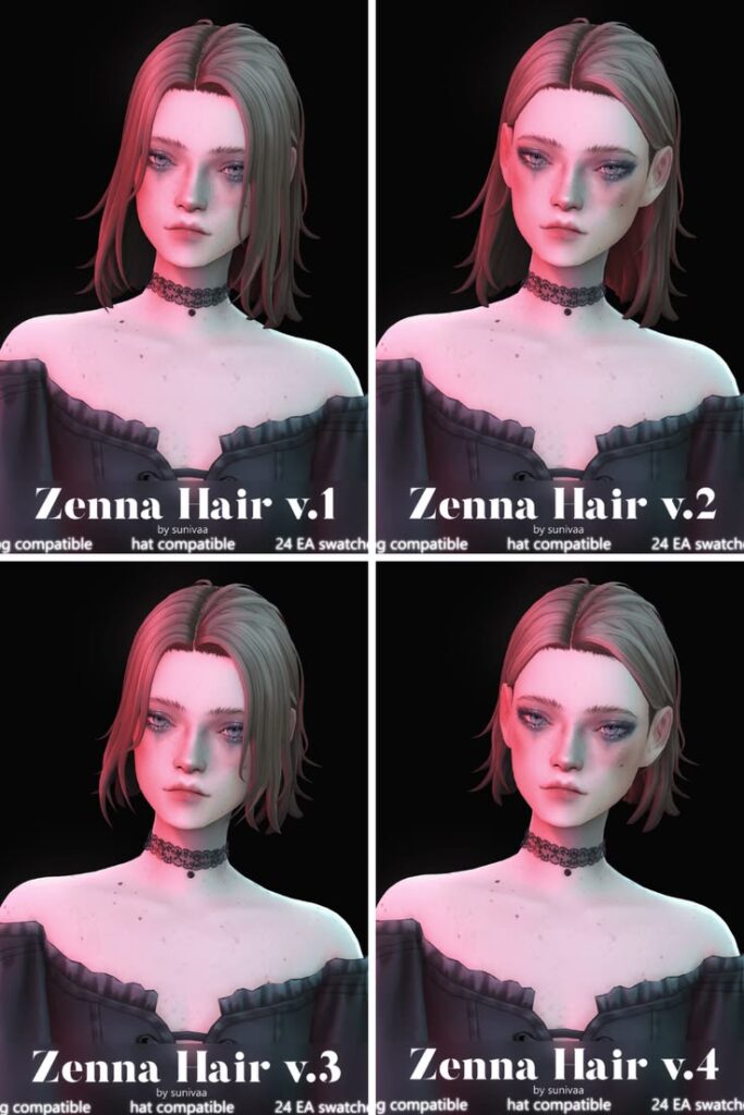 sims 4 short hair pack
