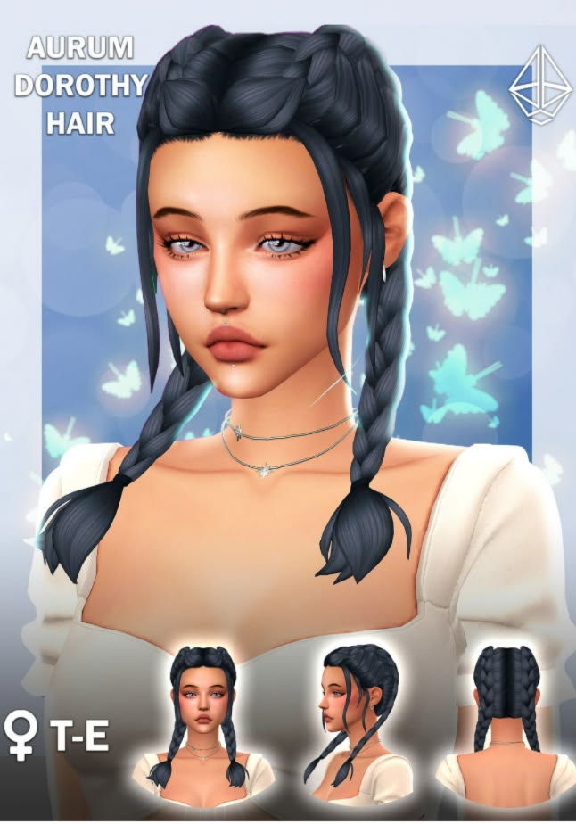 the sims 4 braids cc