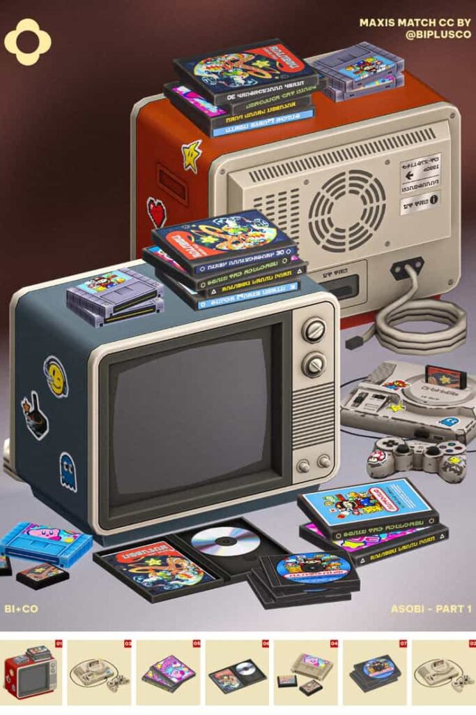 best sims 4 gaming cc pack