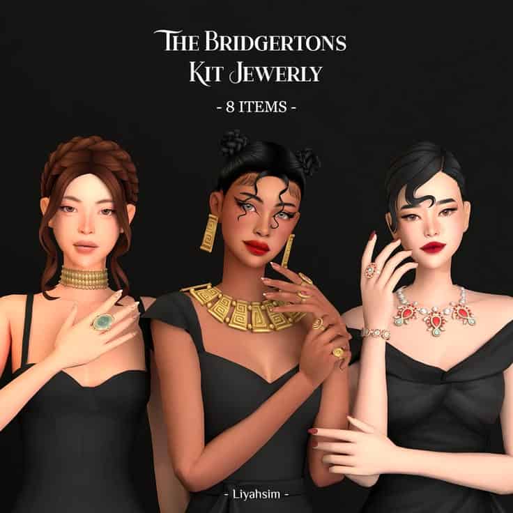 best sims 4 jewelry cc set