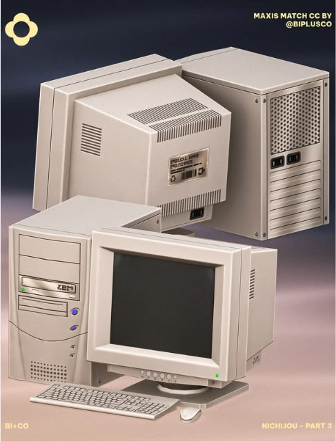 maxis match sims 4 computer set