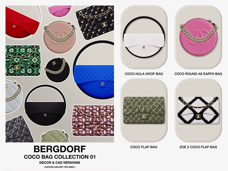 sims 4 bag cc collection