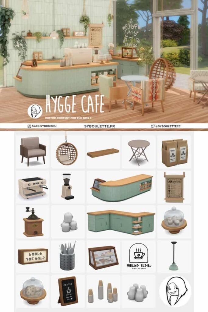 sims 4 cafe cc