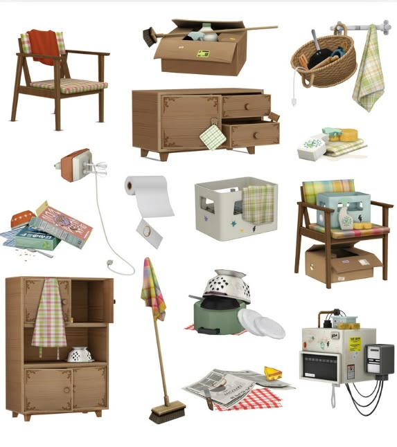 sims 4 clutter cc pack