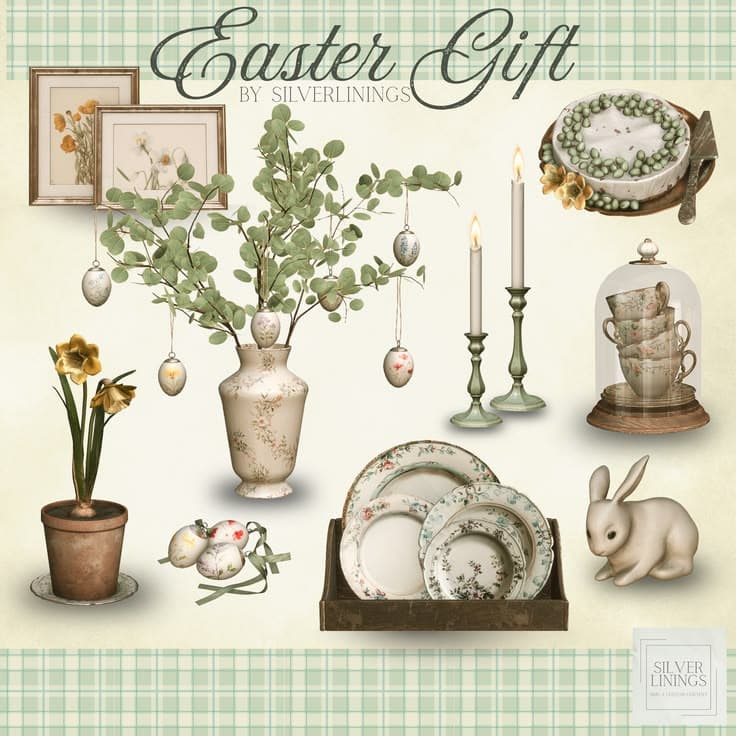 sims 4 easter decor cc