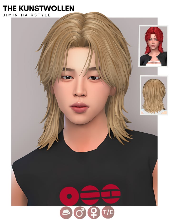 sims 4 kpop cc hair