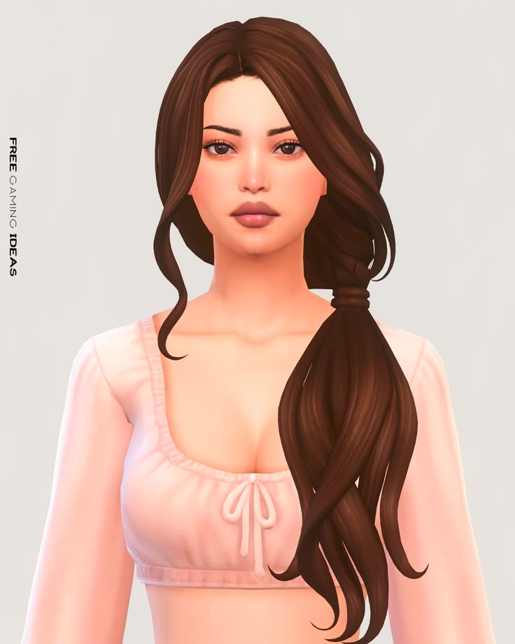 sims 4 loose strands cc