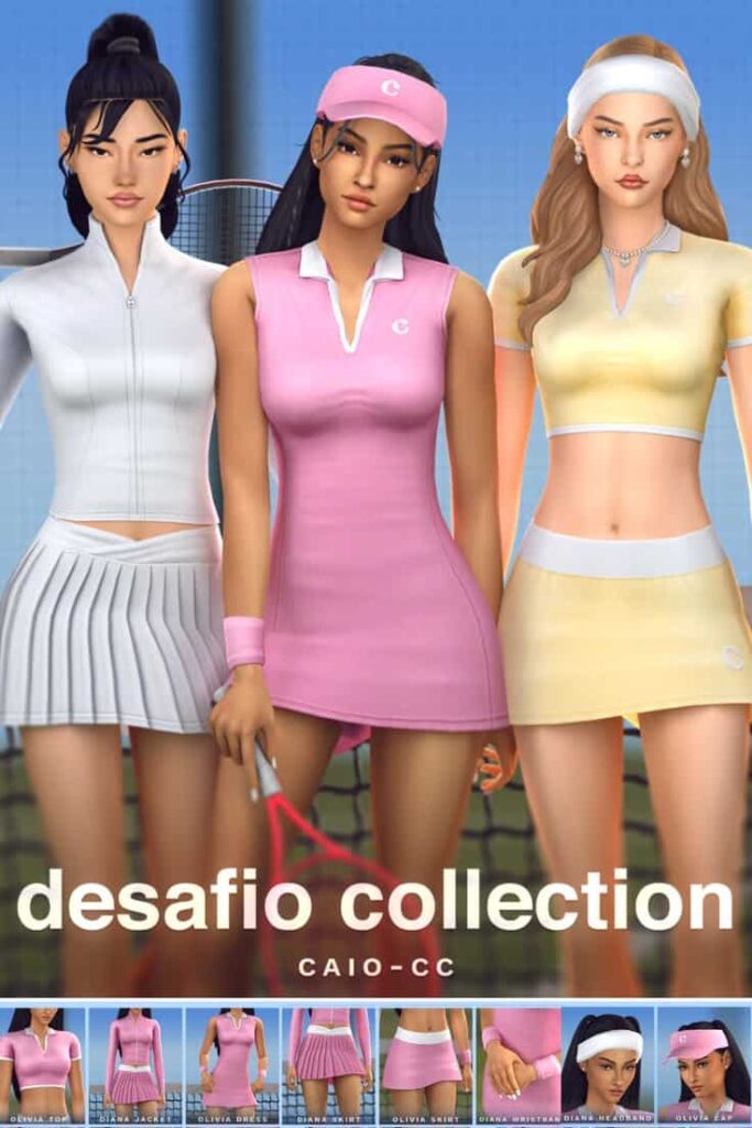 sims 4 tennis cc pack