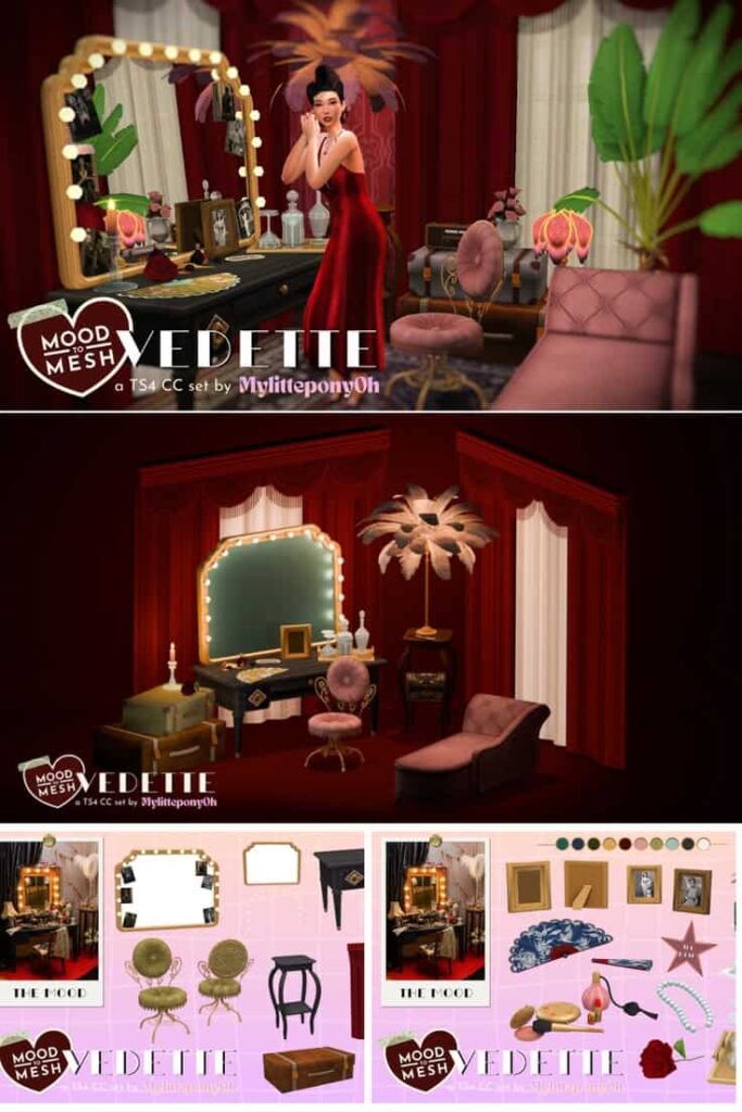 sims 4 vanity cc pack