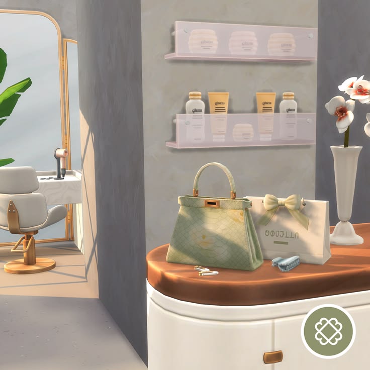 sims 4 vanity clutter