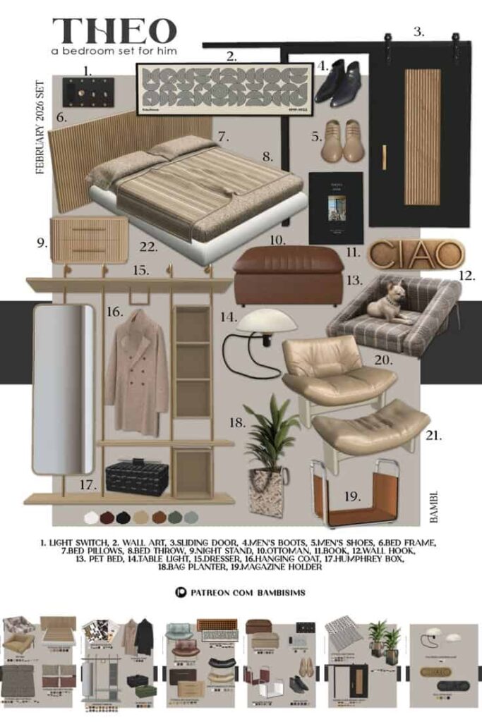 best sims 4 bedroom set