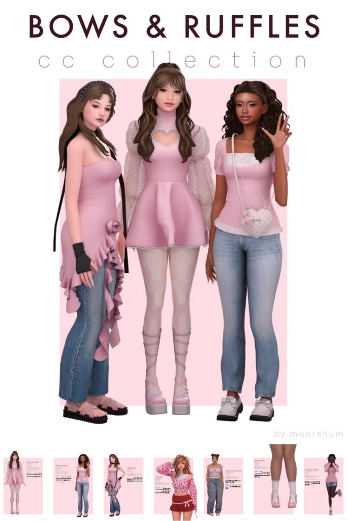 best sims 4 clothing cc pack