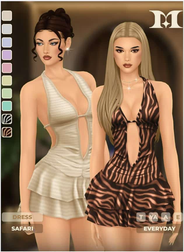 best sims 4 mini dress cc