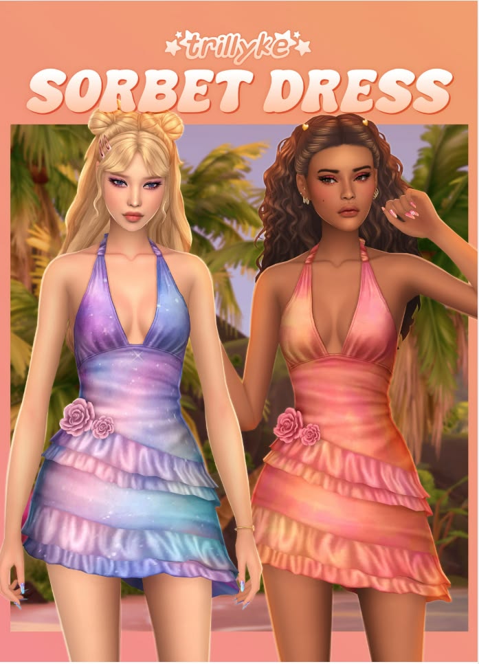 sims 4 cc dress