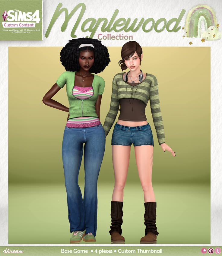 sims 4 female cc clothes