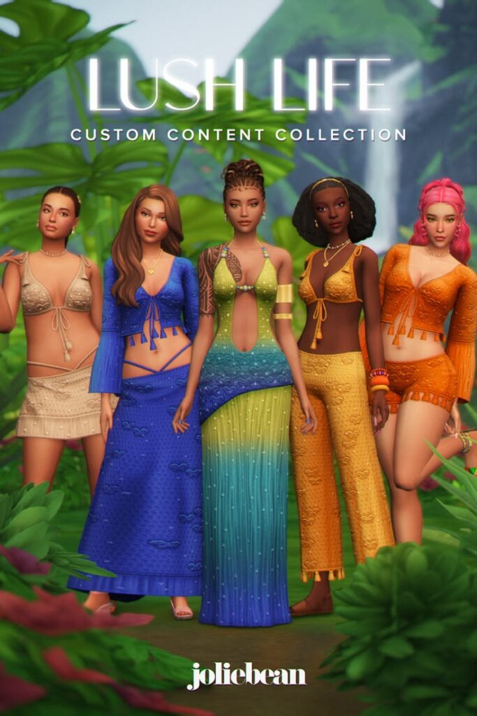 sims 4 female clothes cc collection