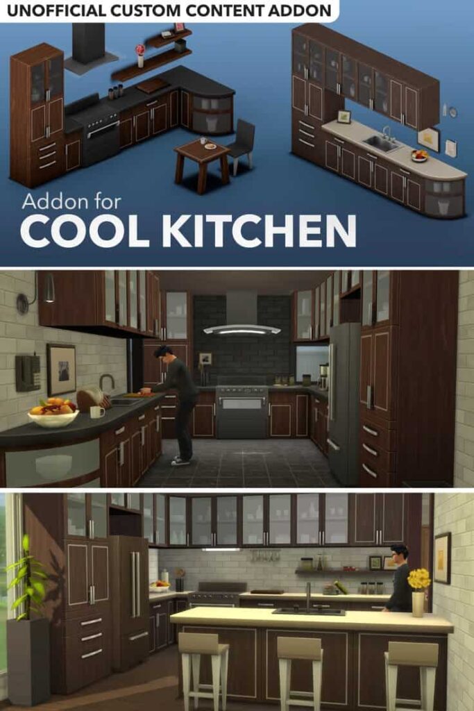 sims 4 kitchen cc pack