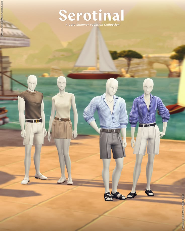 sims 4 male and female clothes