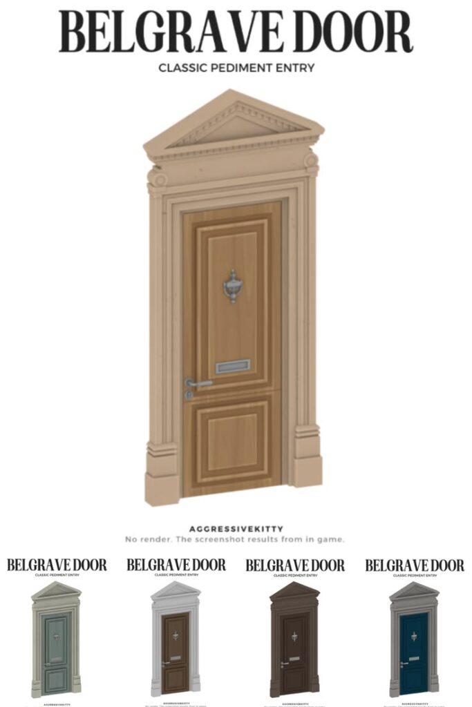 best sims 4 door cc