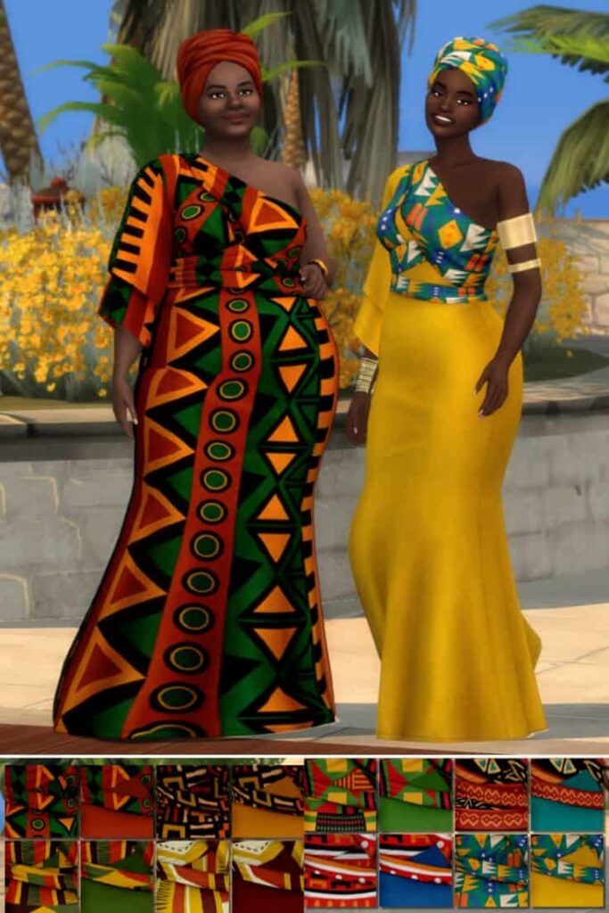 sims 4 african cc