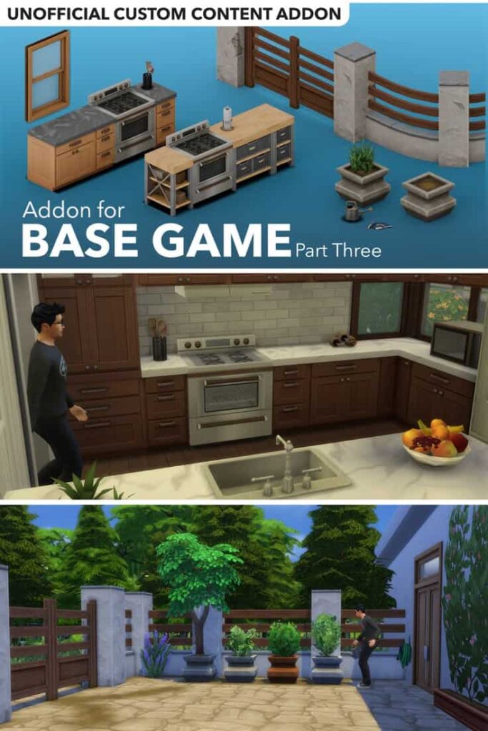 sims 4 base game addon cc pack