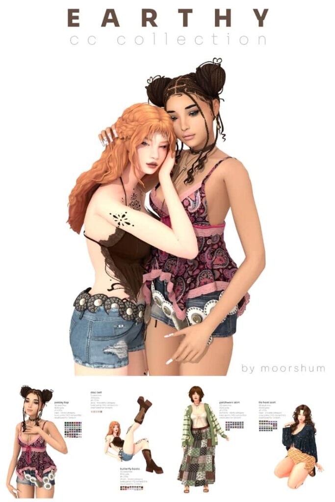 sims 4 female cc pack
