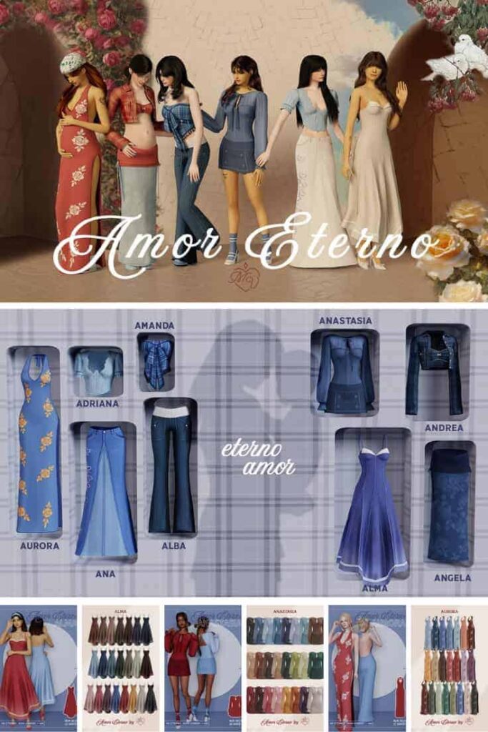 sims 4 female clothes pack