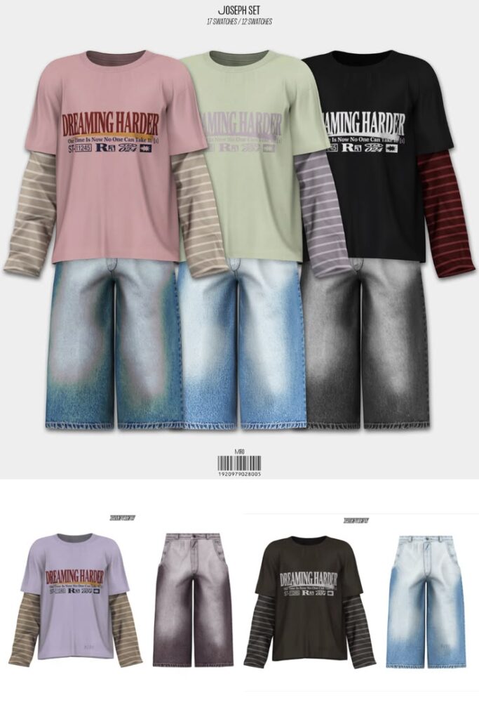 sims 4 male cc clothes set
