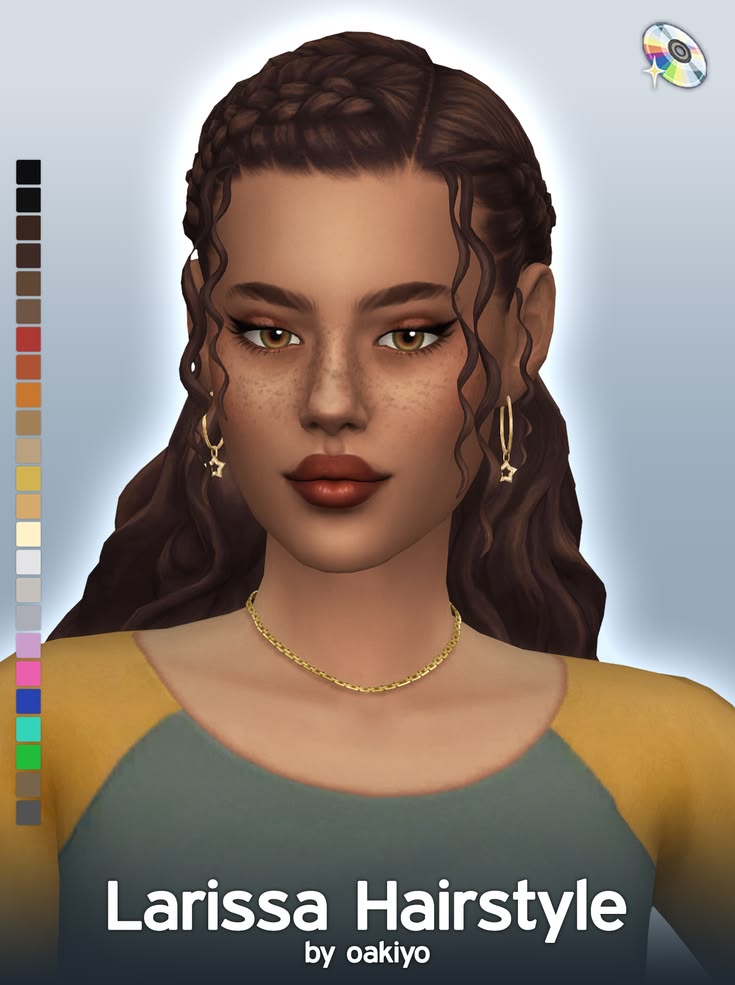 sims 4 braided hair cc