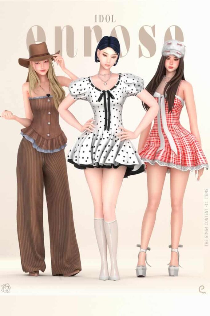 sims 4 cc female clothes