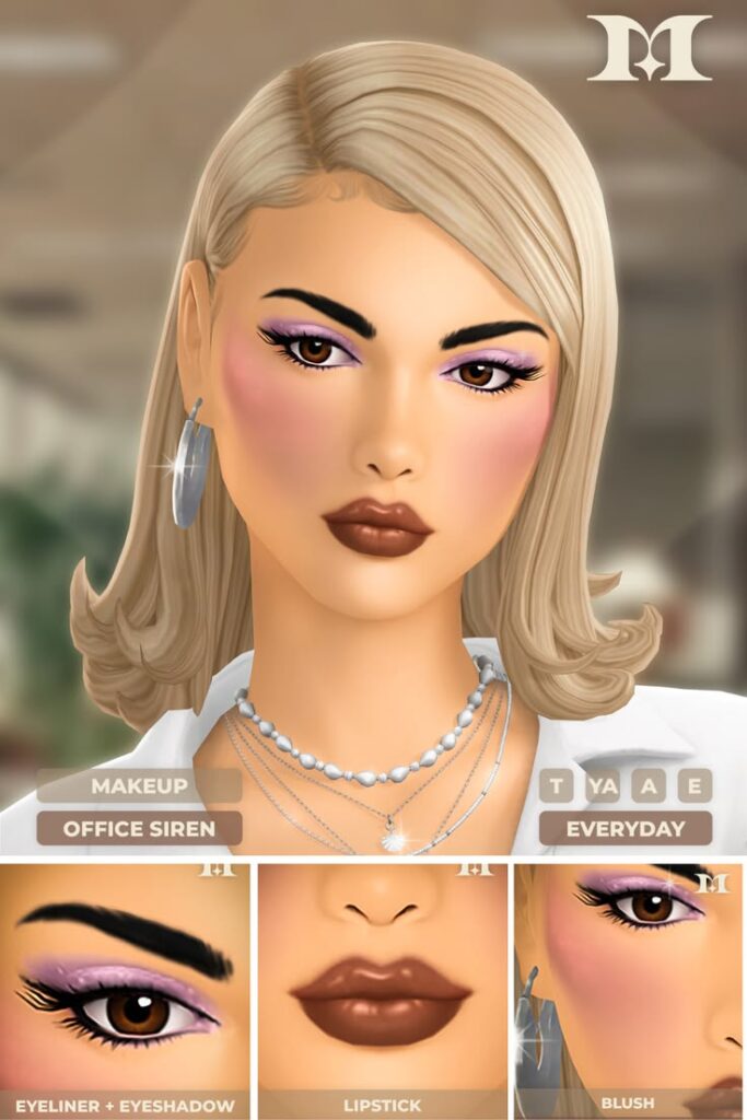 sims 4 cc makeup set