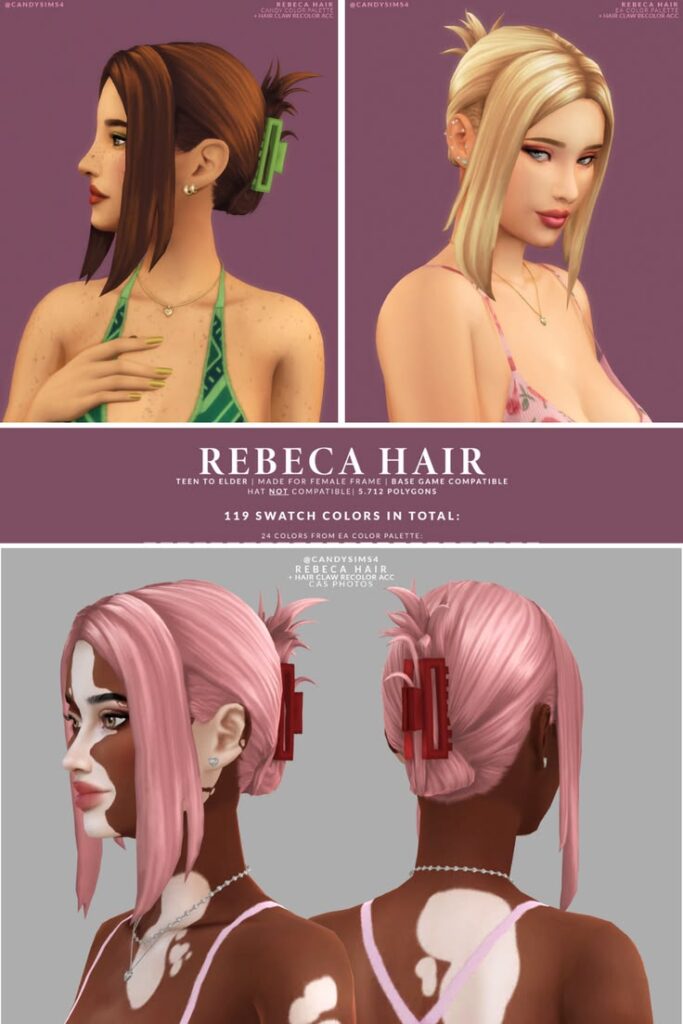 sims 4 claw clip accessory